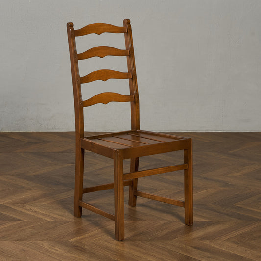 ラダーバックチェア (715) ラウンドゴールドラベル