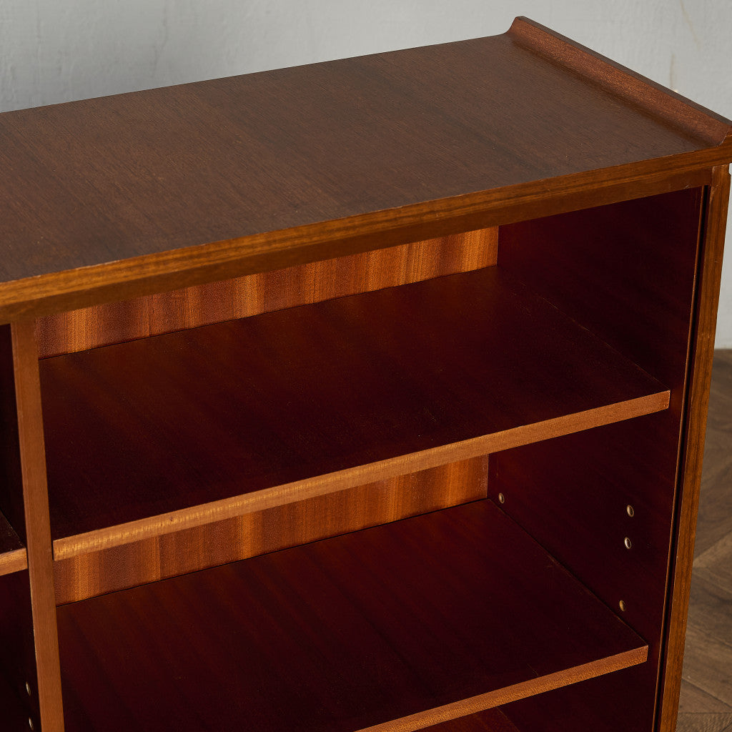 ヴィンテージ ナロー オープン ブックケース