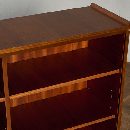 ヴィンテージ ナロー オープン ブックケース