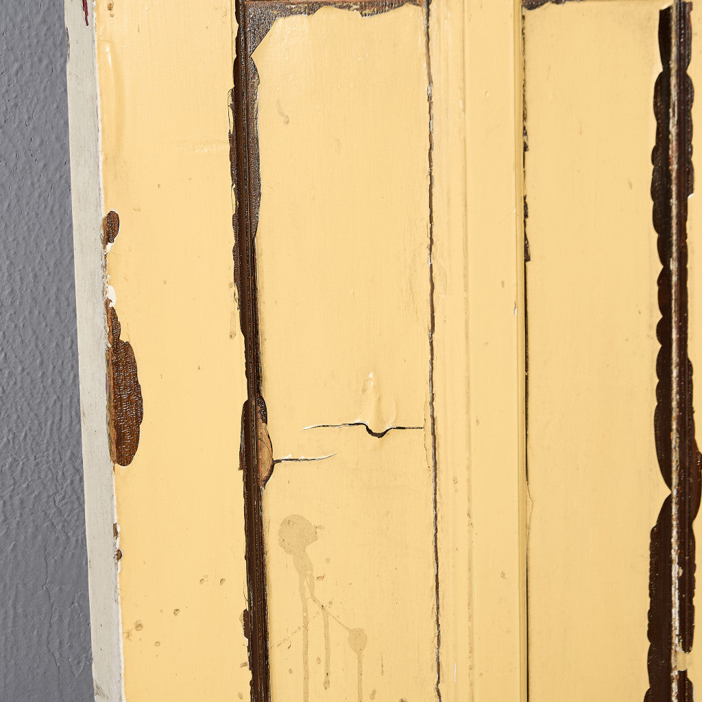 英国 アンティーク ペインテッド ステンドグラス ドア