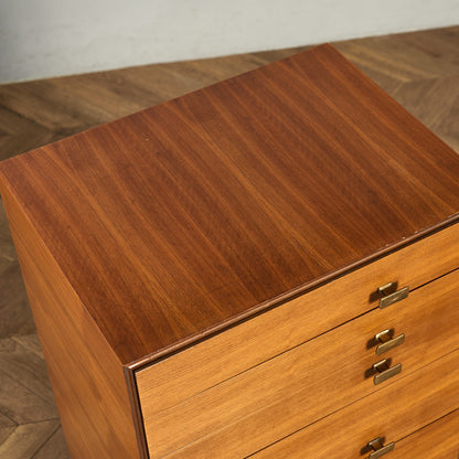 ヴィンテージ 7段 ハイ チェスト