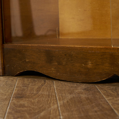 英国 クラシック ブックケース 食器棚 #90064