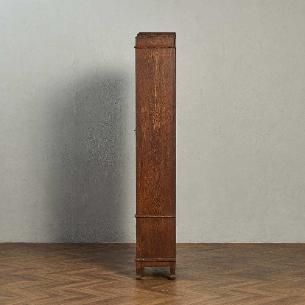 英国 クラシック ブックケース 食器棚