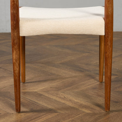 英国 ヴィンテージ ダイニングチェア  座面張替え済み