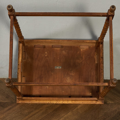 英国 クラシック バーリーシュガー ツイストレッグ サイドテーブル