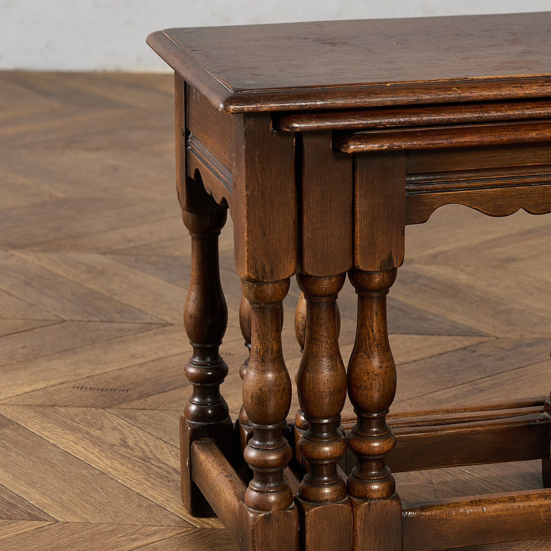 英国 クラシック ネストテーブル サイドテーブル