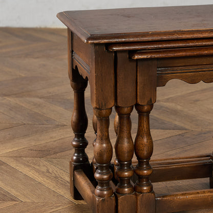 英国 クラシック ネストテーブル サイドテーブル