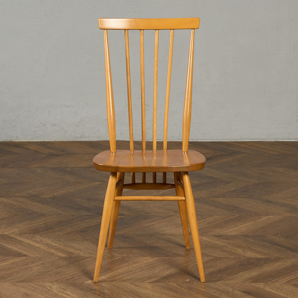 ヴィンテージ スティックバック ハイバックチェア ブルーラベル