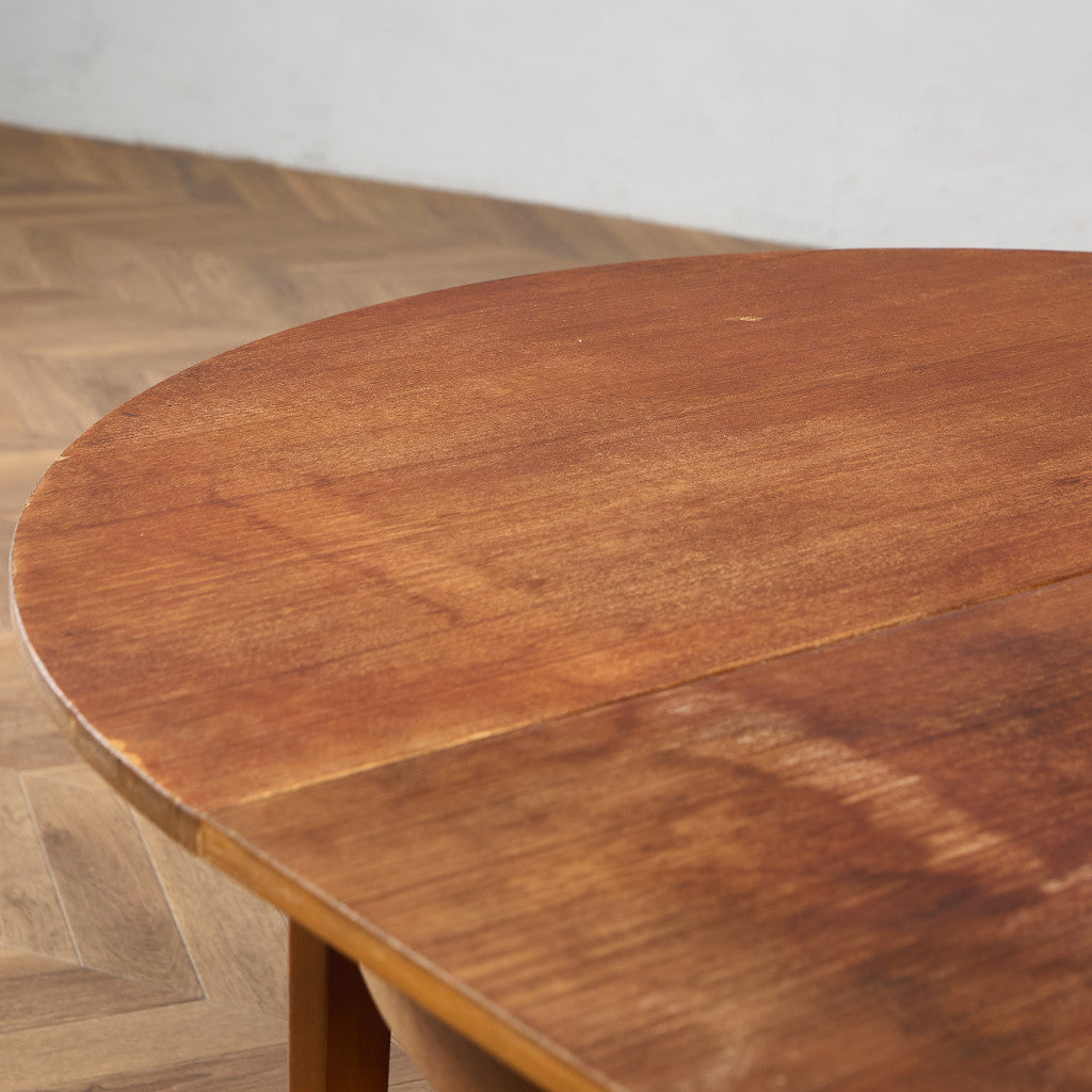 英国 ヴィンテージ ラウンド ダイニングテーブル #89660