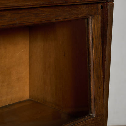 英国 アンティーク 3段 スタッキング ブックケース