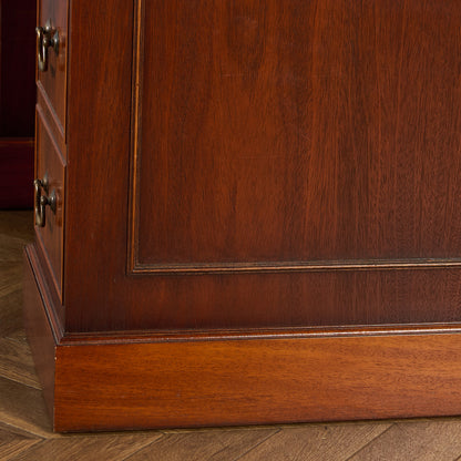 英国 クラシック 両袖 デスク