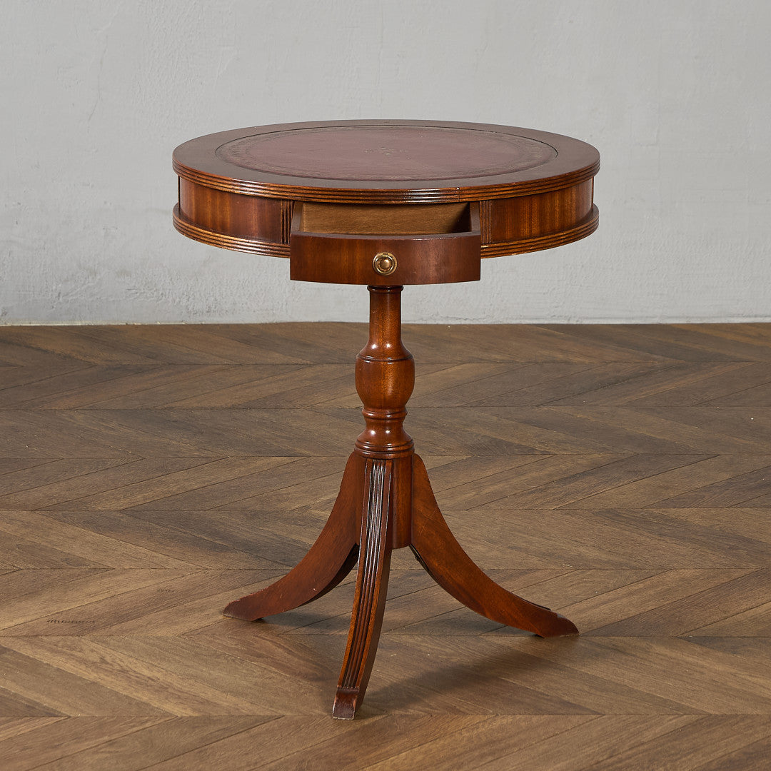 英国 クラシック リージェンシー様式 ドラムテーブル #97308