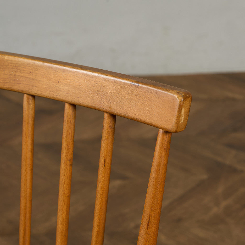 ヴィンテージ スティックバック ハイバックチェア ブルーラベル