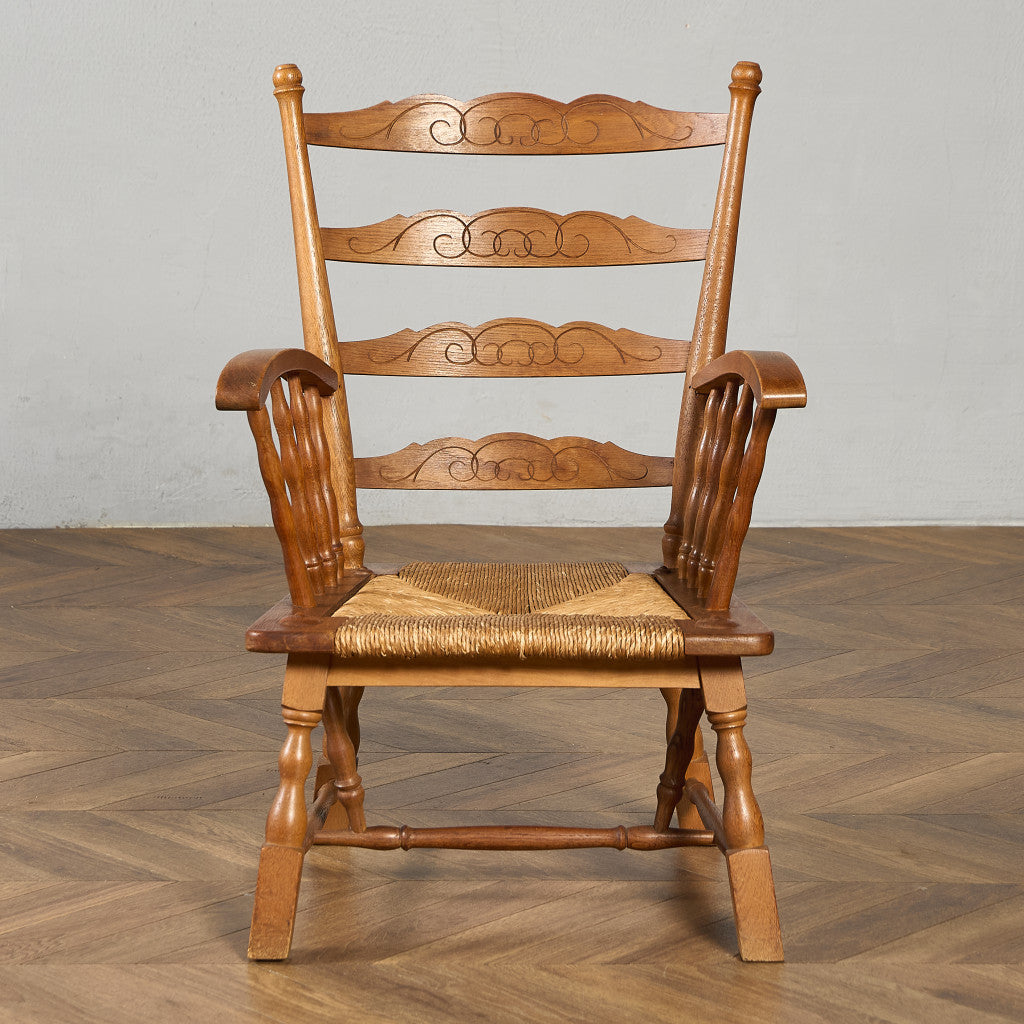 英国クラシック ラダーバック アームチェア