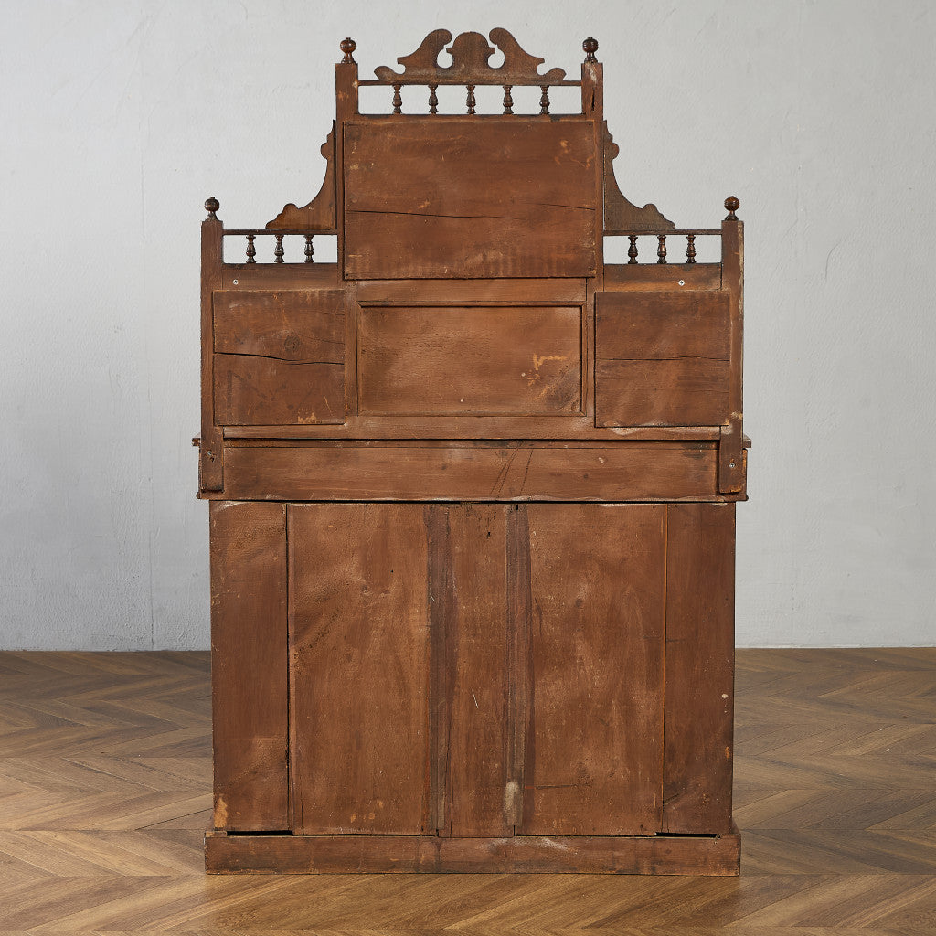 英国 アンティーク ミラーバック サイドボード シフォニア