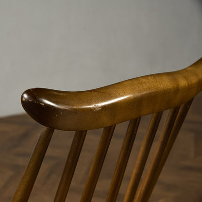 ヴィンテージ ゴールドスミスチェア ラウンドゴールドラベル