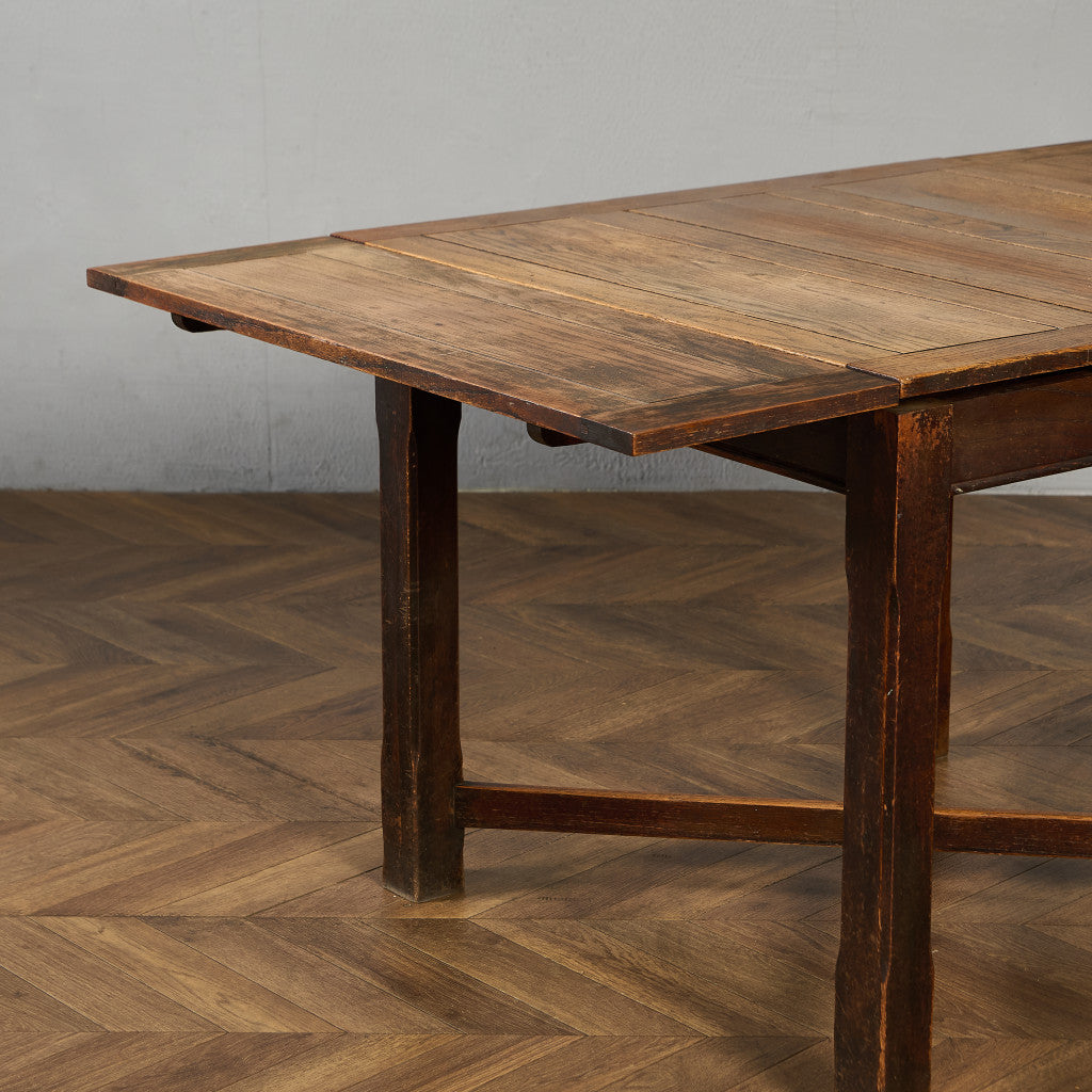 英国 クラシック ドローリーフ ダイニングテーブル