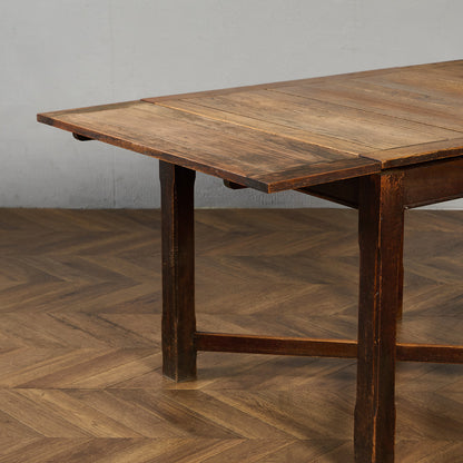 英国 クラシック ドローリーフ ダイニングテーブル