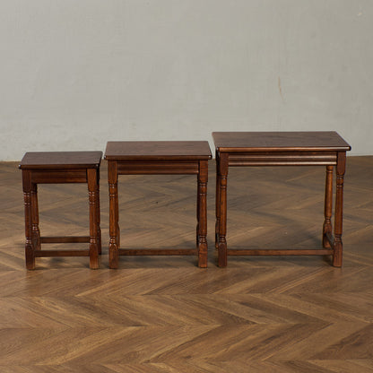 英国 クラシック ネストテーブル サイドテーブル