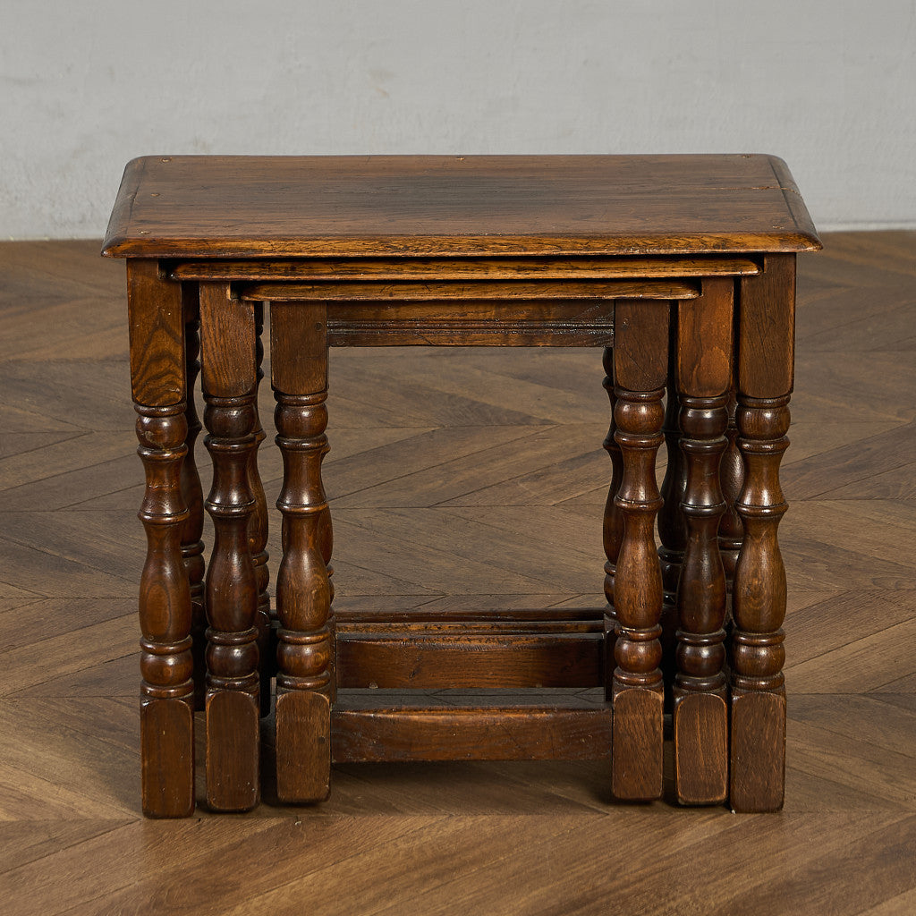 英国クラシック ネストテーブル サイドテーブル