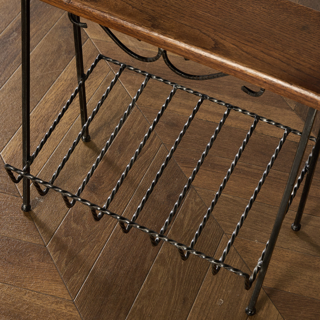 英国 ヴィンテージ マガジンラック