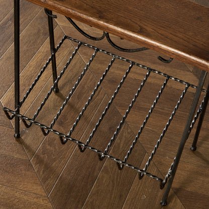 英国 ヴィンテージ マガジンラック