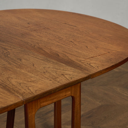 イギリス ヴィンテージ ドロップリーフ ゲートレッグテーブル