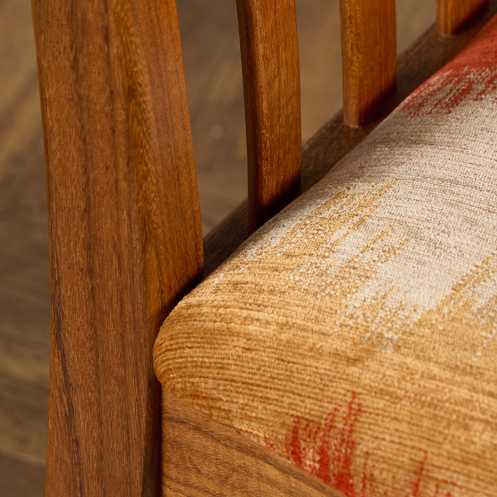 スラットバックチェア 座面張替え済み