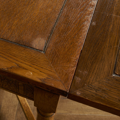 英国 クラシック ドローリーフ ダイニングテーブル