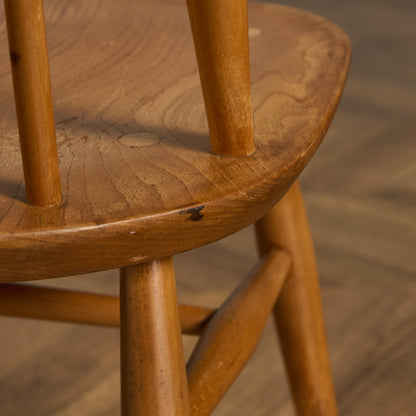 アーコール ERCOL ヴィンテージ クエーカーチェア ブルーラベル #89746