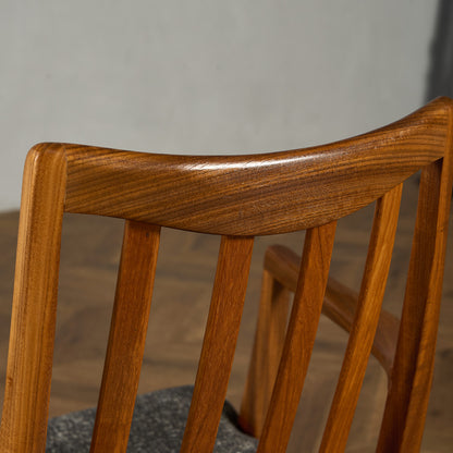 スラットバック アームチェア 座面張替え済み