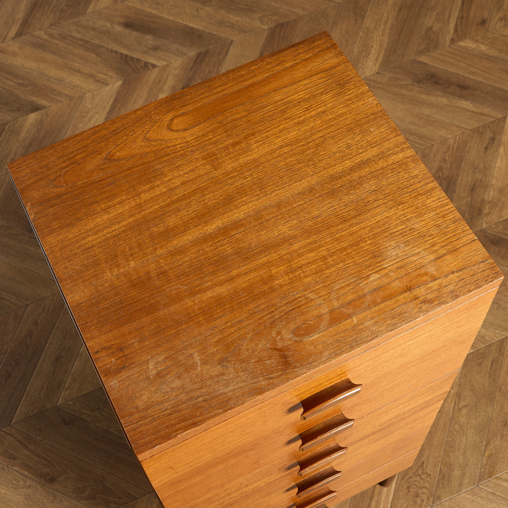 ジープラン G-PLAN Quadrille 6段 トールチェスト (1386) #97845