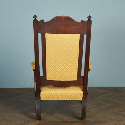 英国クラシック エドワーディアン様式 ナーシングチェア