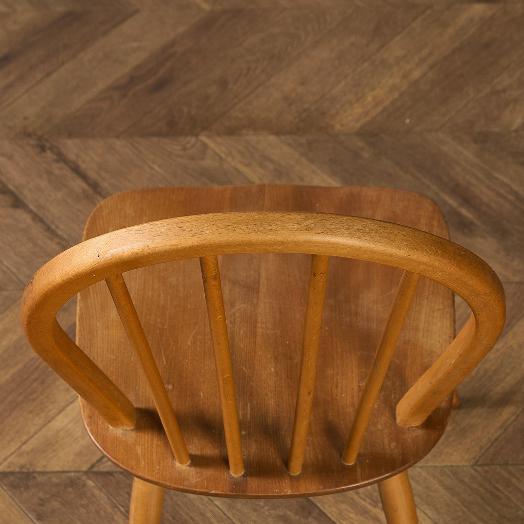 アーコール ERCOL 4本 スポーク フープバックチェア #97238