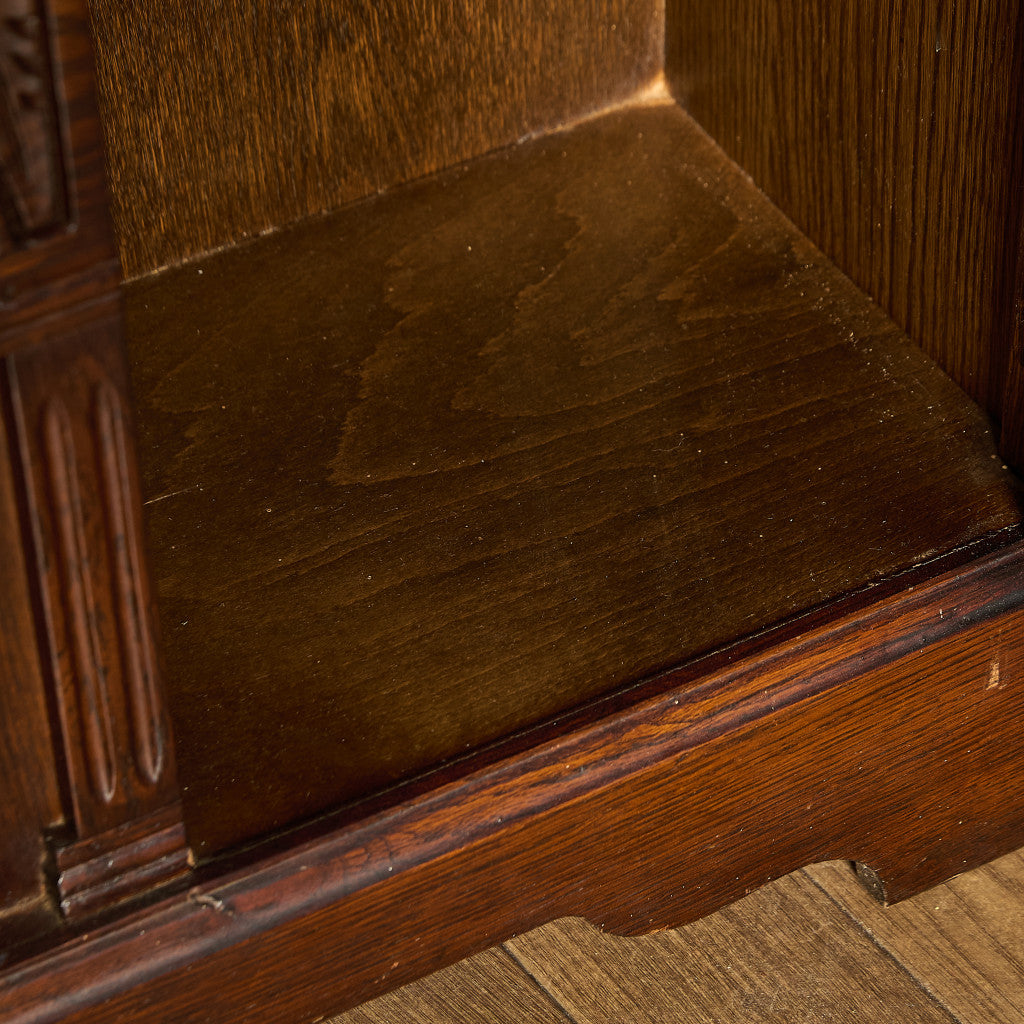 英国 クラシック オーク材 キャビネット