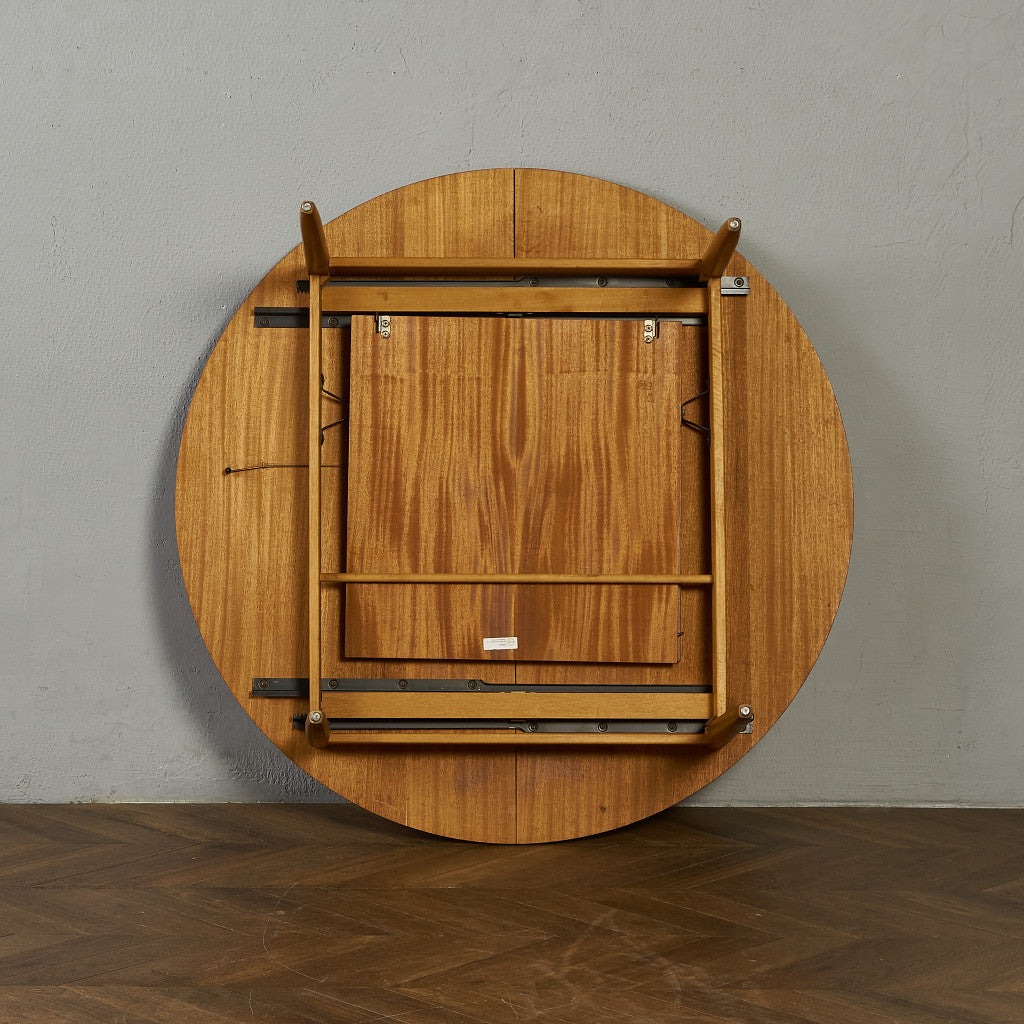 英国 ヴィンテージ ラウンド ダイニングテーブル #89640