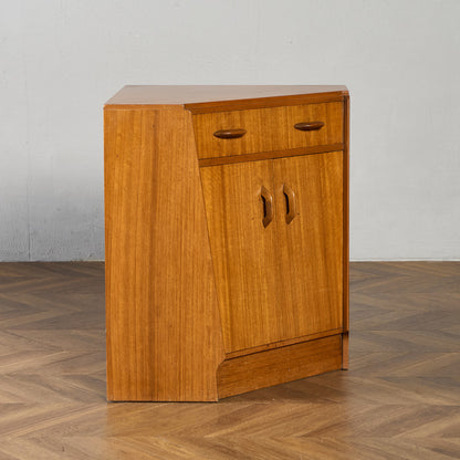 Brandon ライティングデスク付き コーナーキャビネット 3点セット