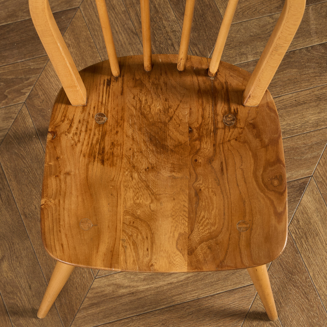 アーコール ERCOL ヴィンテージ 4本 スポーク フープバックチェア #89770