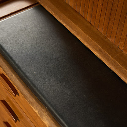 英国 ヴィンテージ 蛇腹扉 ライティングビューロー