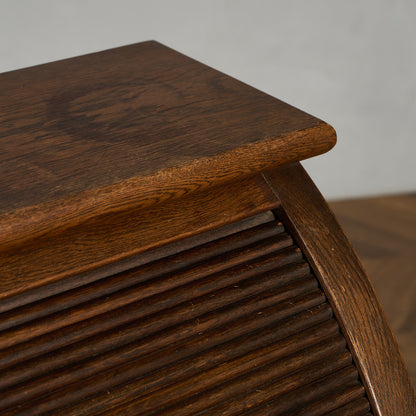 英国 クラシック ロールトップ ライティング ビューロー