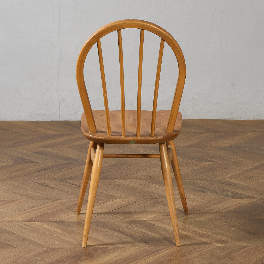 アーコール ERCOL 4本 スポーク フープバックチェア ブルーラベル #97227
