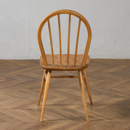 アーコール ERCOL 4本 スポーク フープバックチェア ブルーラベル #97227