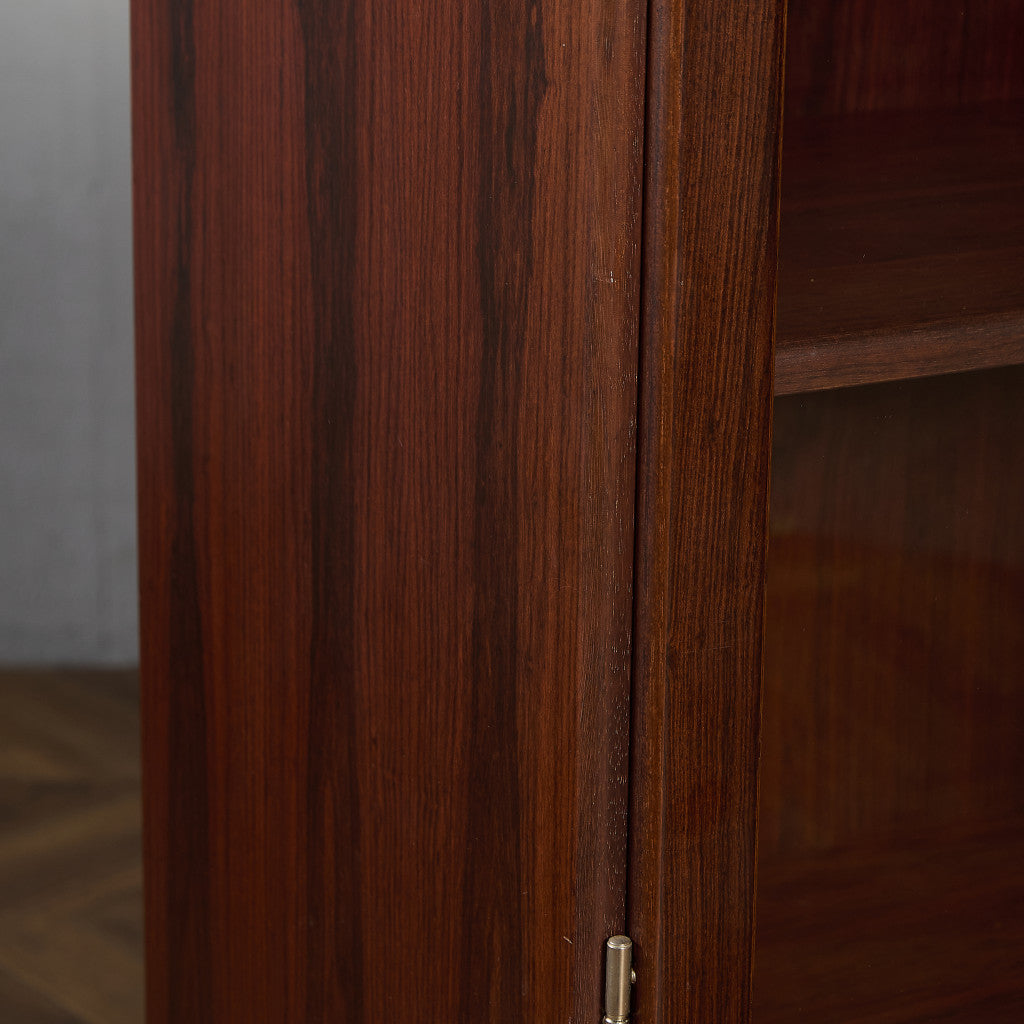 デンマーク ヴィンテージ ブックケース カスタム アイアンヘアピンレッグ