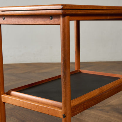 英国 ヴィンテージ ターンリーフ ティートロリー