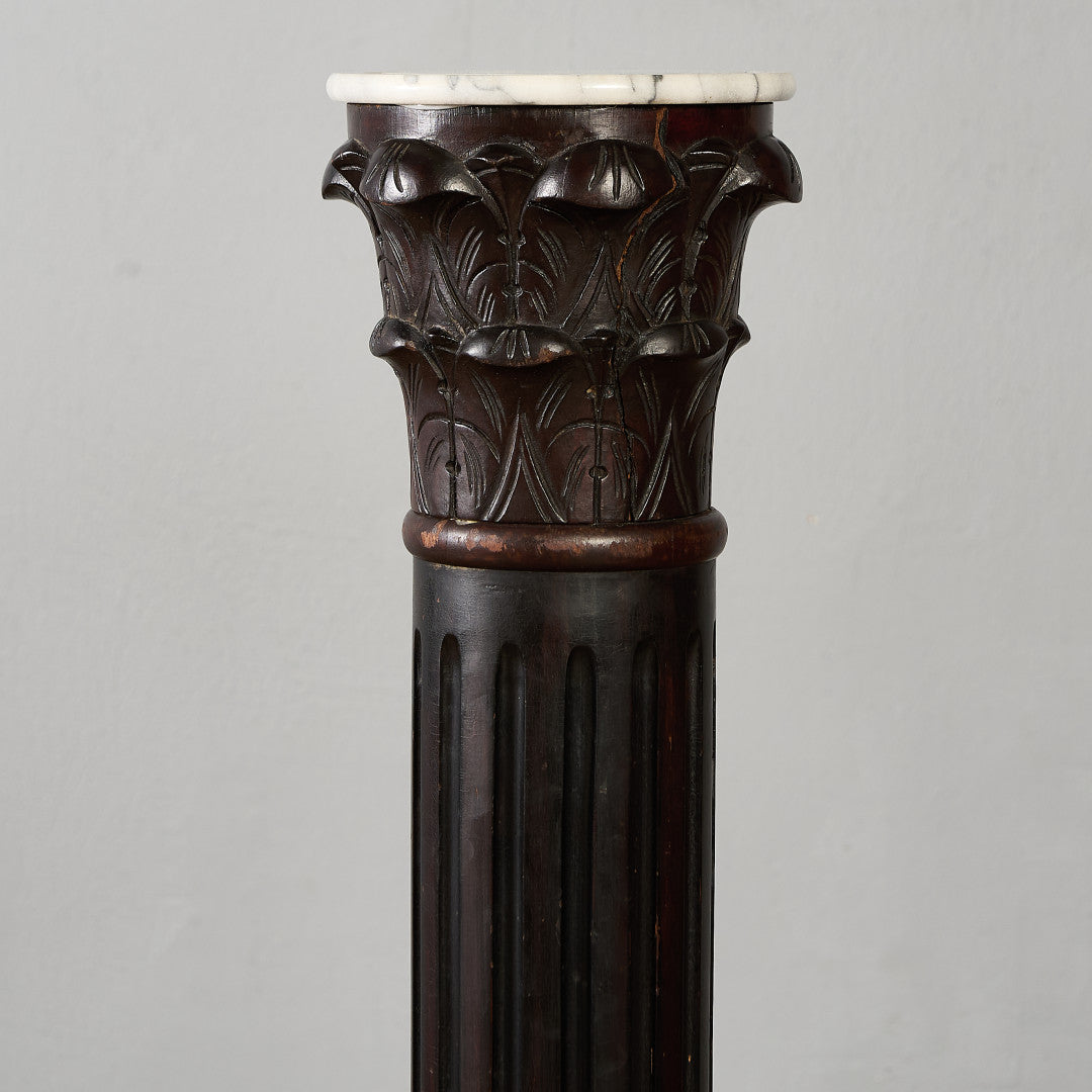 英国 クラシック 大理石 プランタースタンド #96826