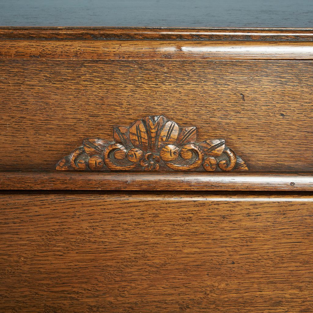 英国 アンティーク 5段 チェスト #84056