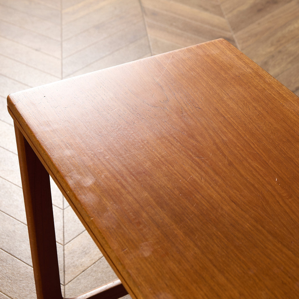 ヴィンテージ 拡張 天板付き ネストコーヒーテーブル