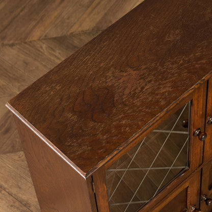 英国 クラシック オーク材 ブックケース