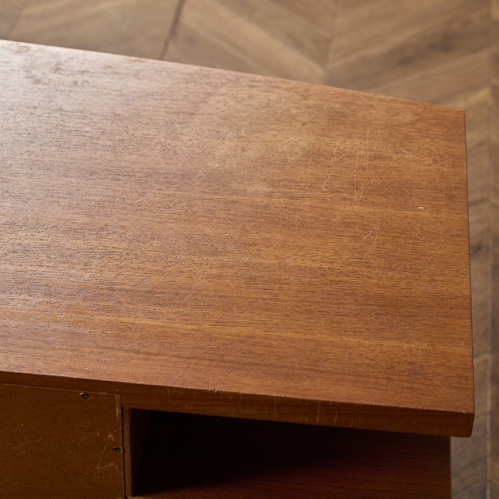 Quadrille ヴィンテージ デスク 両袖デスク