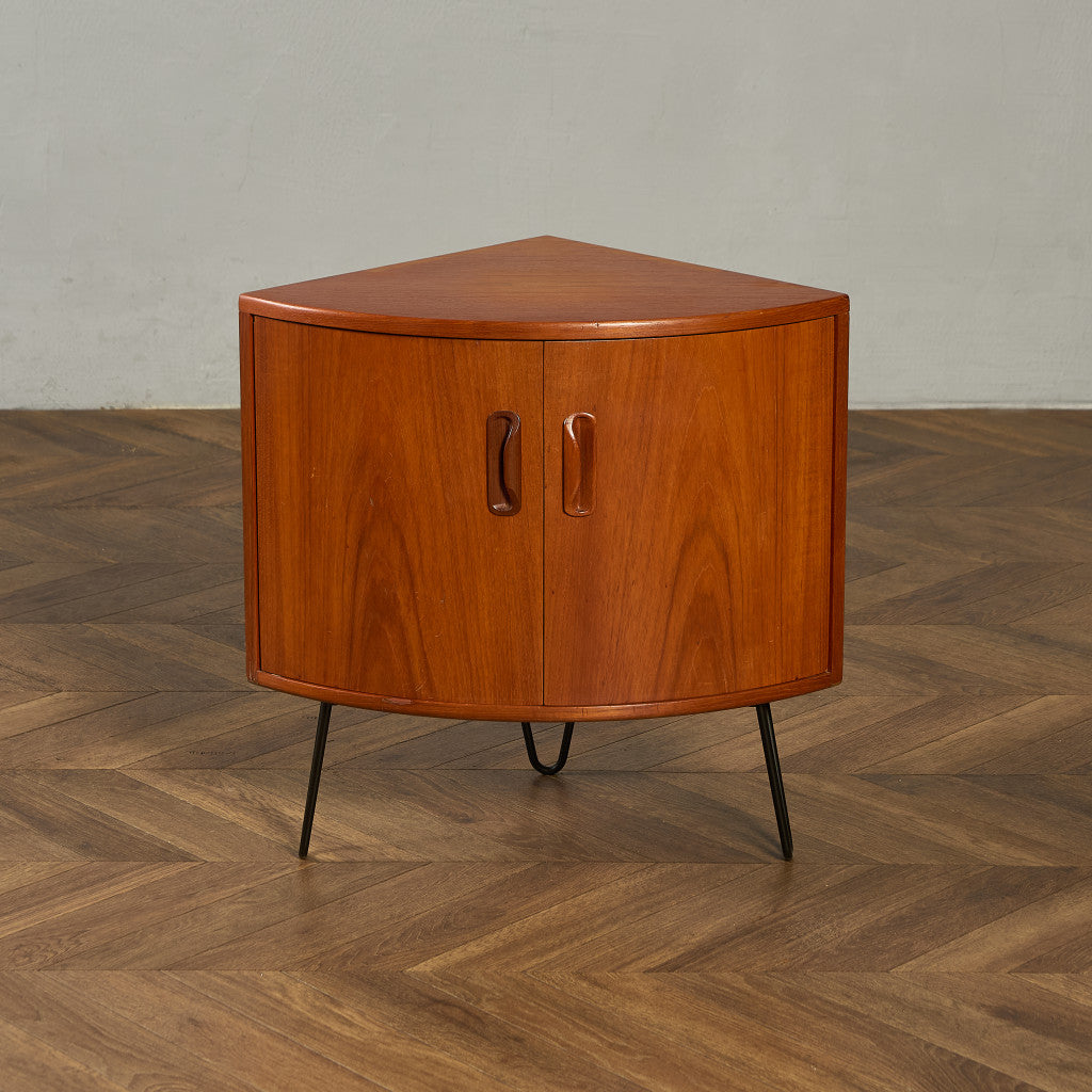 Fresco コーナーキャビネット 3点セット カスタム アイアン ヘアピンレッグ